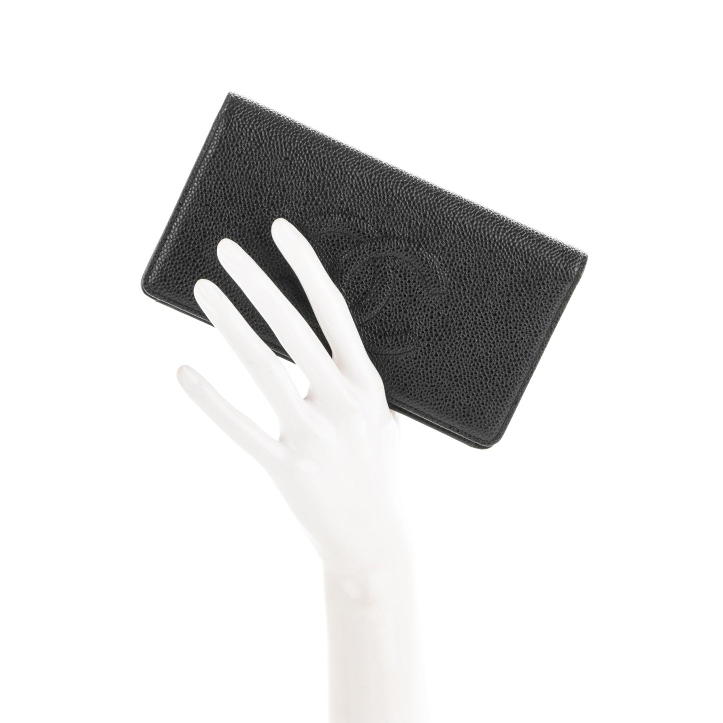 Caviar Timeless CC Yen Wallet Black