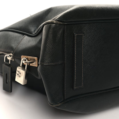Prada Saffiano Travel Bag Militare 8 of 11