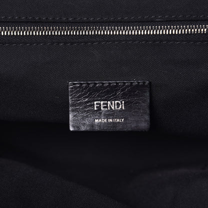 Fendi Nylon Vitello Century Opaco Mini Bug Eyes Backpack Black 6 of 14