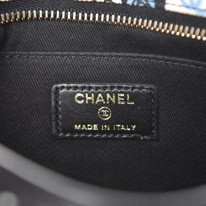 Chanel Canvas Animal Printed Cosmetic Pouch Multicolor 6 of 8