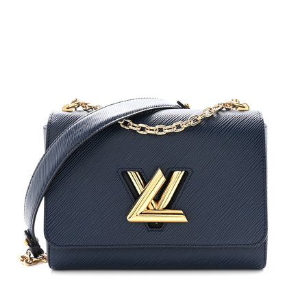 Louis Vuitton Epi Twist Shoulder Bag MM Indigo 1 of 9