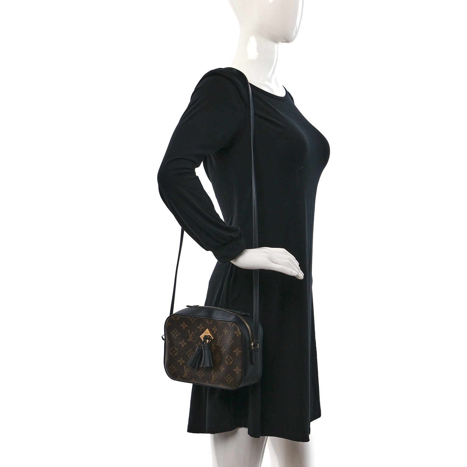 Louis Vuitton Monogram Saintonge Black 2 of 11