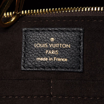 Louis Vuitton Calfskin Monogram Kimono Tote Black 6 of 9