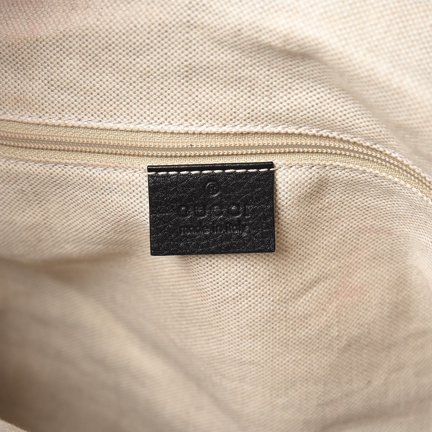 Gucci Calfskin Medium Sukey Tote Black 6 of 9