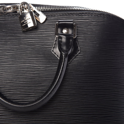 Louis Vuitton Epi Alma PM Black 14 of 18