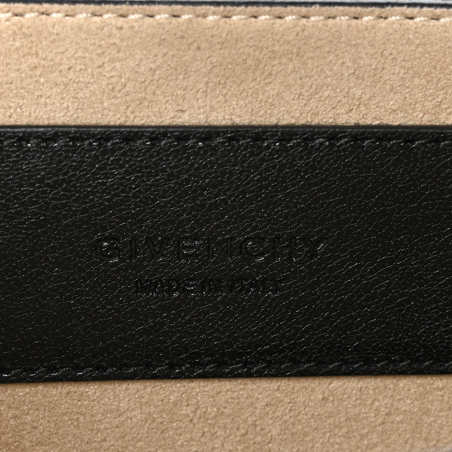 Goatskin Quilted Small GV3 Shoulder Bag Black