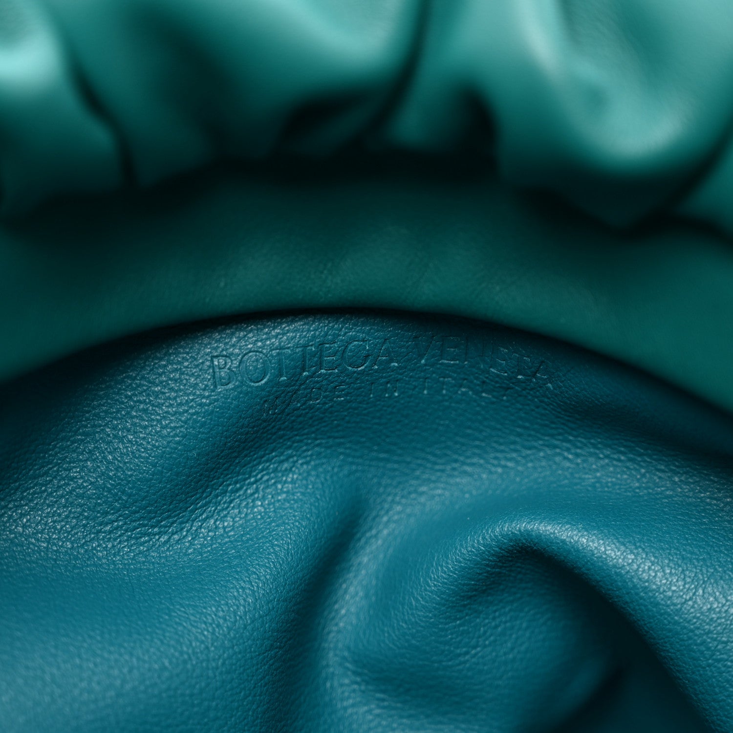 Bottega Veneta Calfskin The Pouch Chain Mallard 7 of 9
