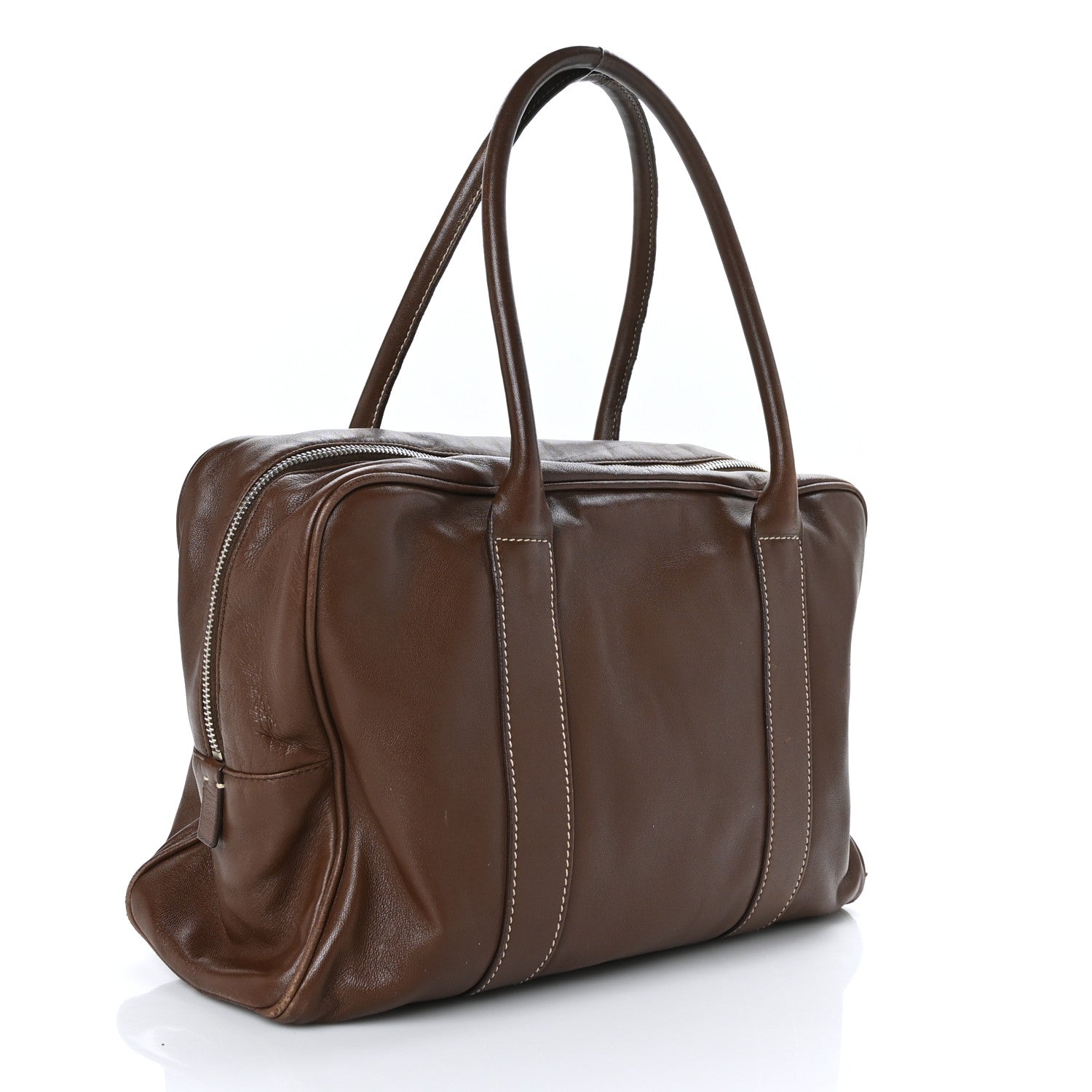 Prada Nappa Hydra Shoulder Bag Terra 3 of 10