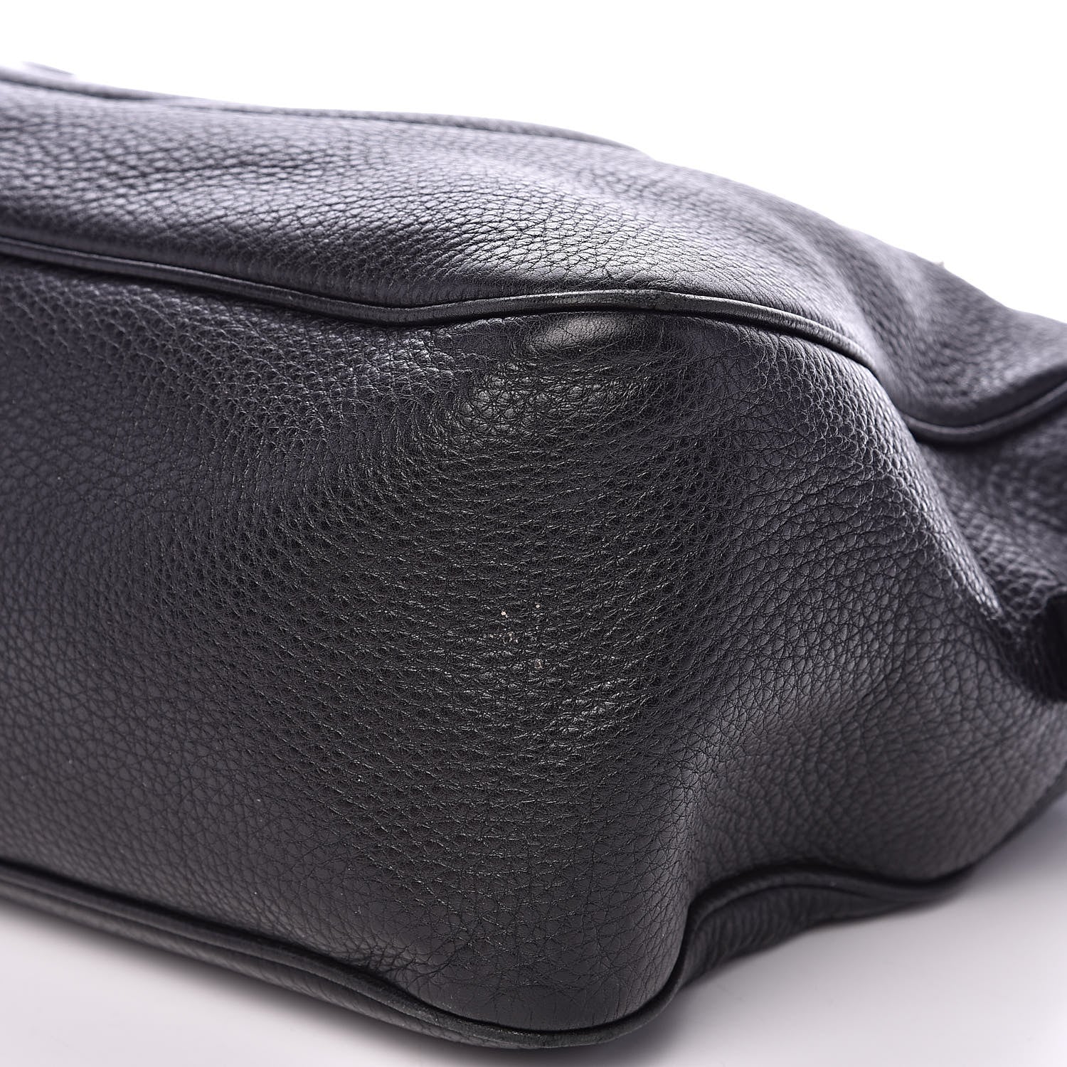 Gucci Pebbled Calfskin Medium Soho Bowler Black 10 of 15