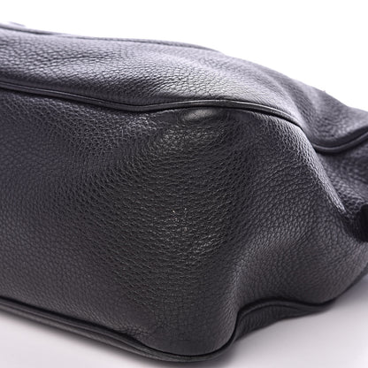Gucci Pebbled Calfskin Medium Soho Bowler Black 10 of 15