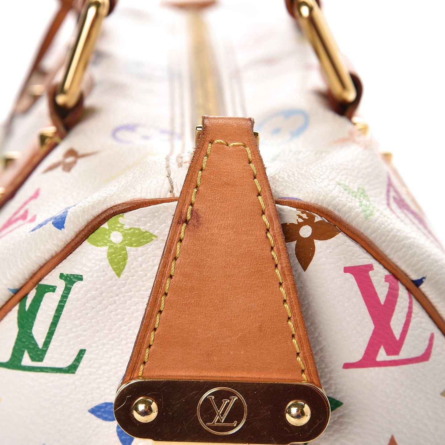 Monogram Multicolor Speedy 30 White