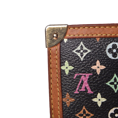 Louis Vuitton Monogram Multicolor Key Pouch Black 13 of 13