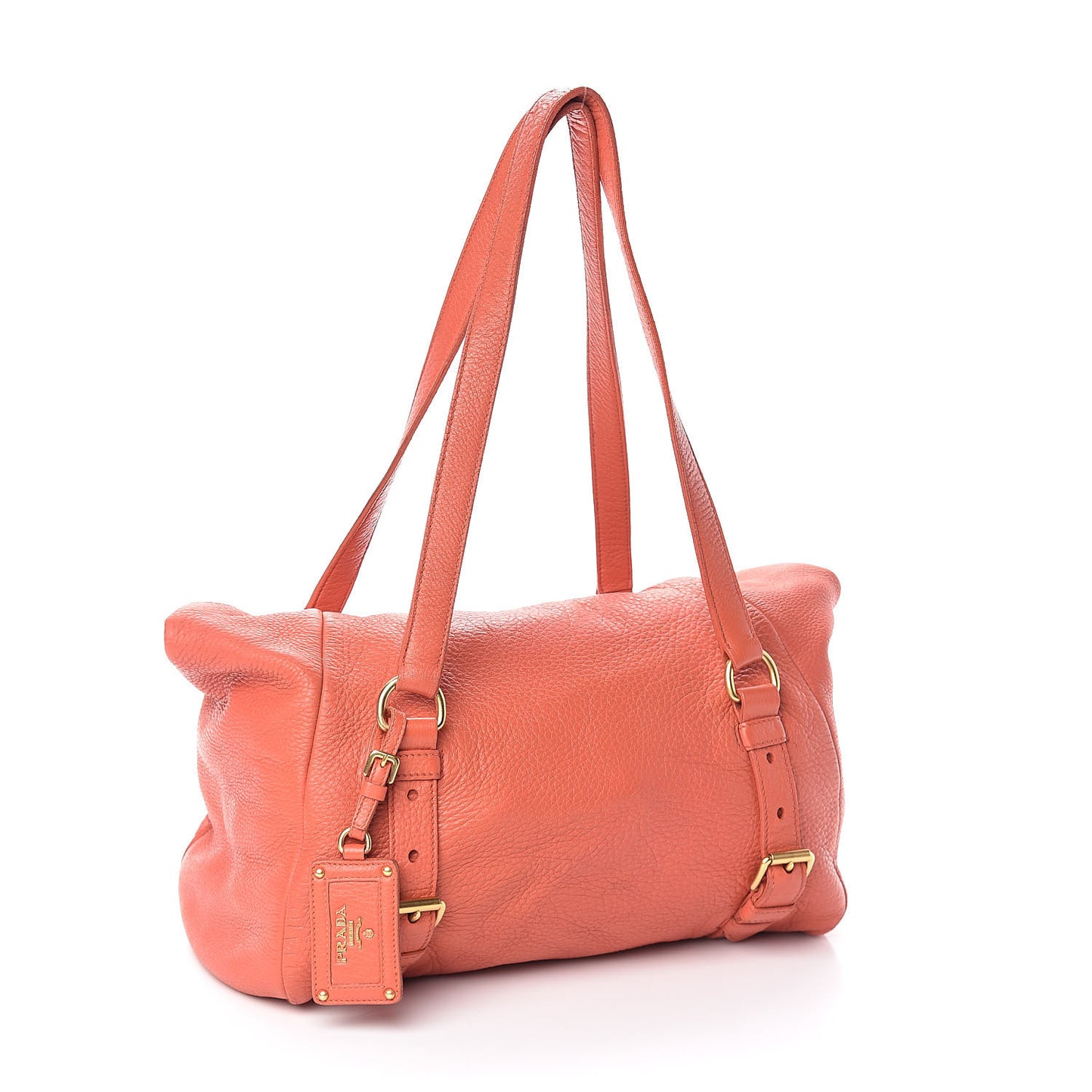 Cervo Antik Easy A Foldover Pushlock Satchel Corallo