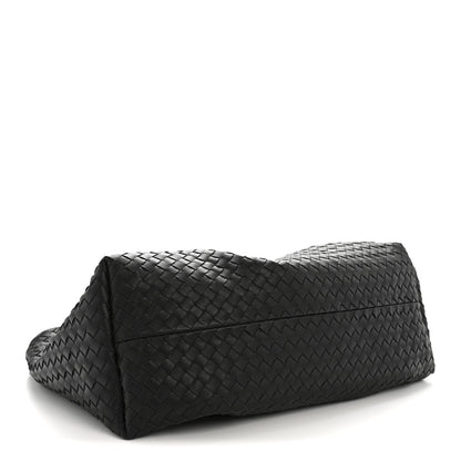 Bottega Veneta Calfskin Intrecciato Pinacoteca Reversible Tote Black Fondant 5 of 11