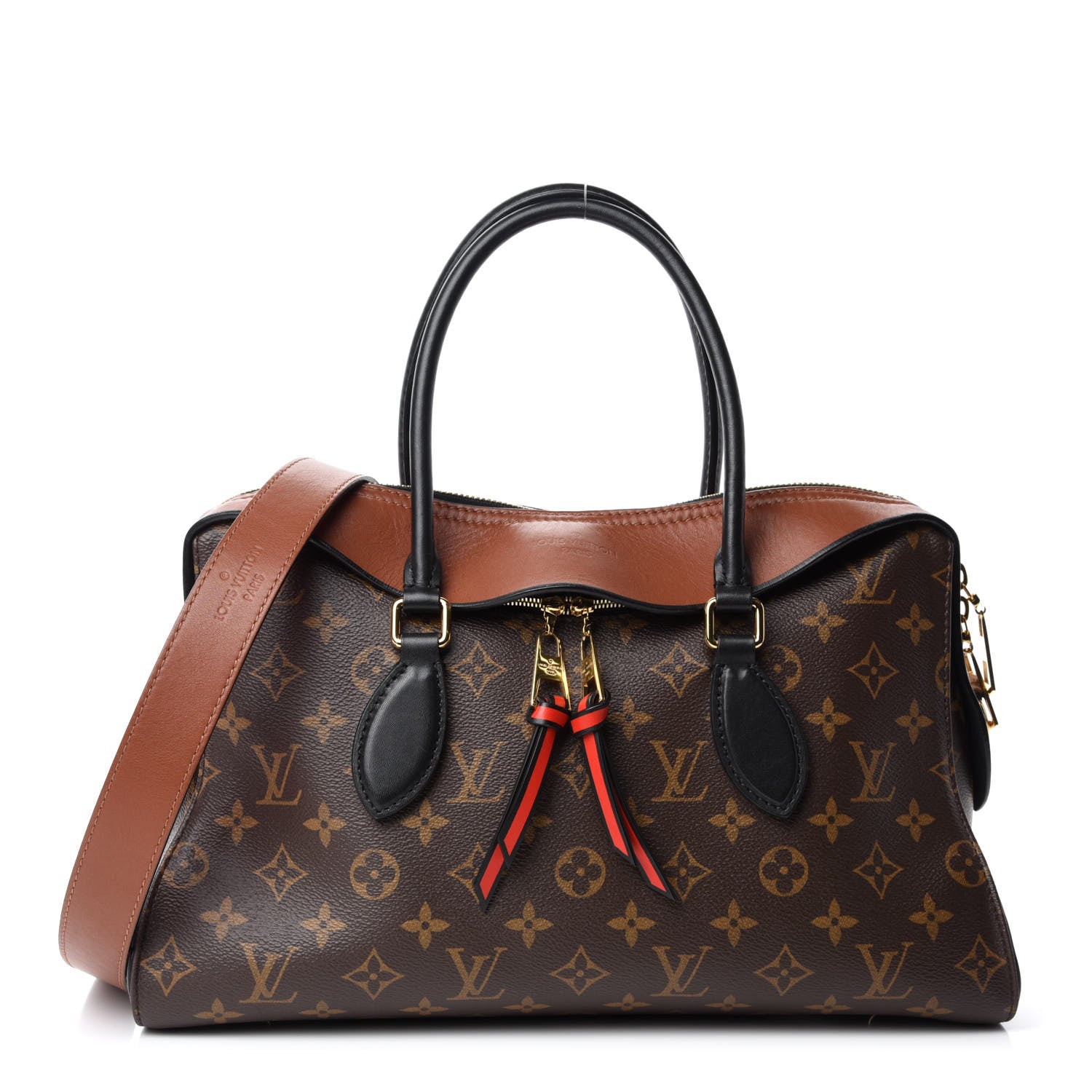 Louis Vuitton Monogram Tuileries Caramel Rouge 1 of 10
