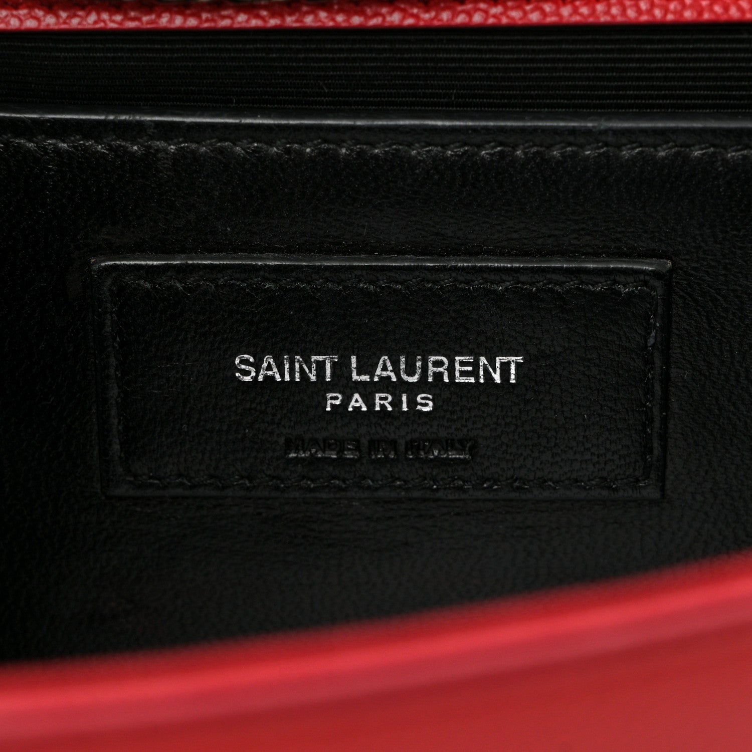 Saint Laurent Grain De Poudre Medium Monogram Kate Satchel New Lipstick 6 of 10
