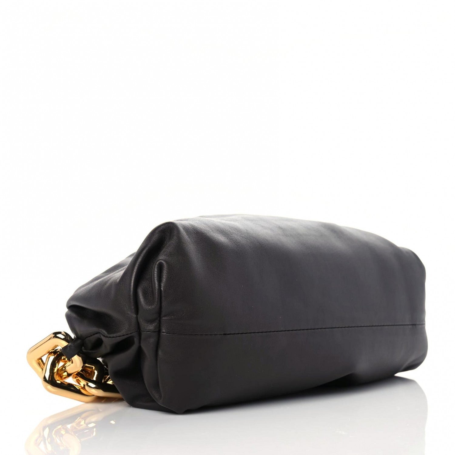 Bottega Veneta Calfskin The Pouch Chain Ebano 4 of 8