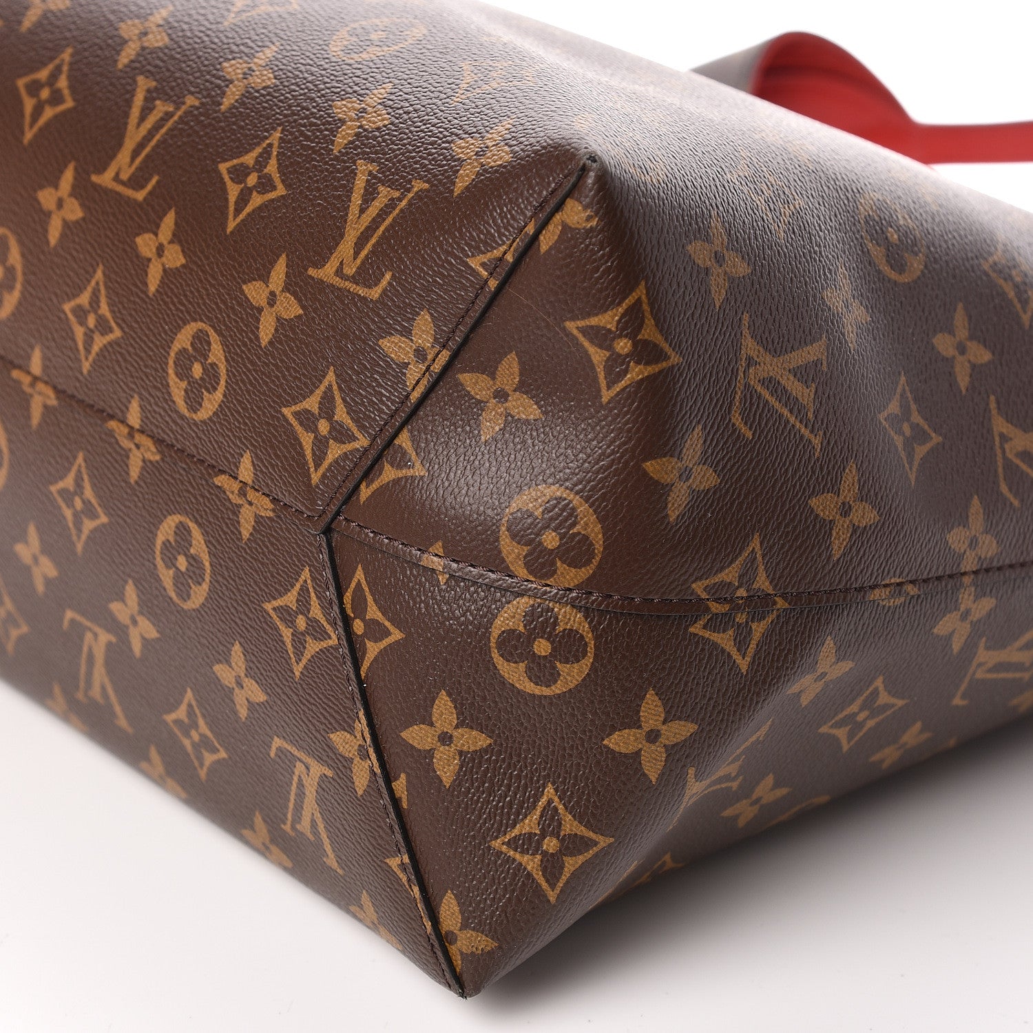 Louis Vuitton Monogram Flower Hobo Coquelicot 10 of 16