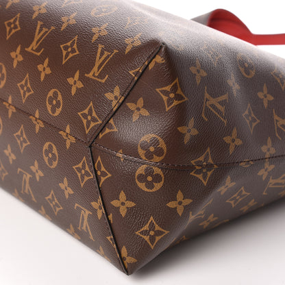 Louis Vuitton Monogram Flower Hobo Coquelicot 10 of 16
