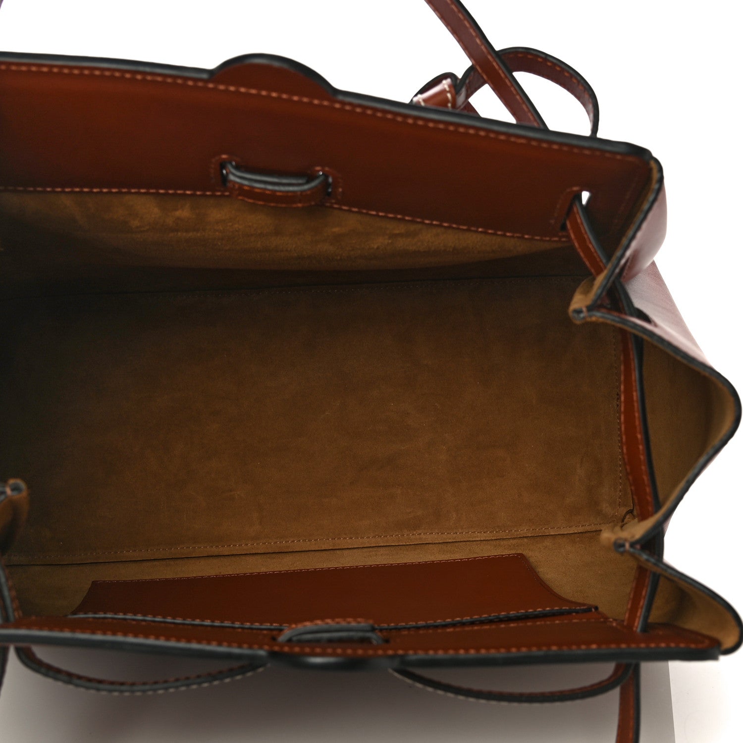 Loewe Boxcalf Lazo Tote Rust 5 of 9