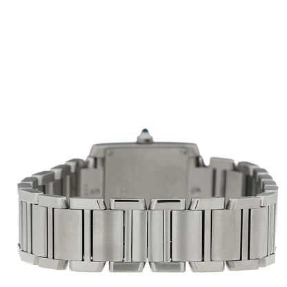 Cartier Stainless Steel 20mm Tank Francaise Quartz Watch 3 of 4