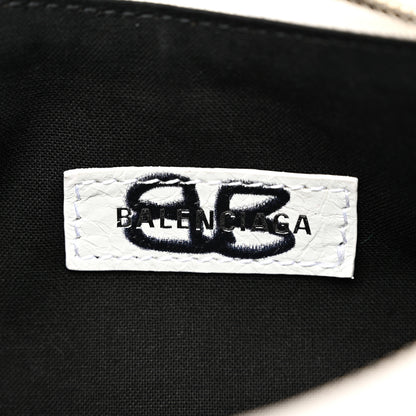 Balenciaga Agneau Arena Graffiti Le Cagole Shoulder Bag XS White Black 7 of 12