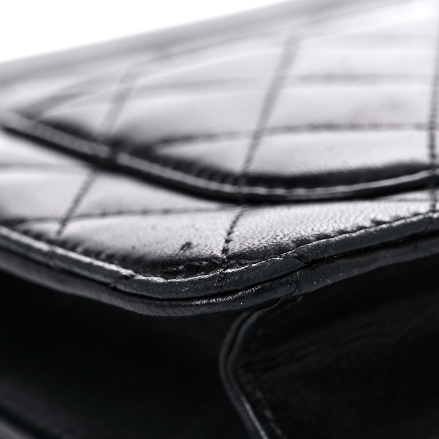 Chanel Lambskin Quilted Medium Crossing Times Flap Black 9 of 23