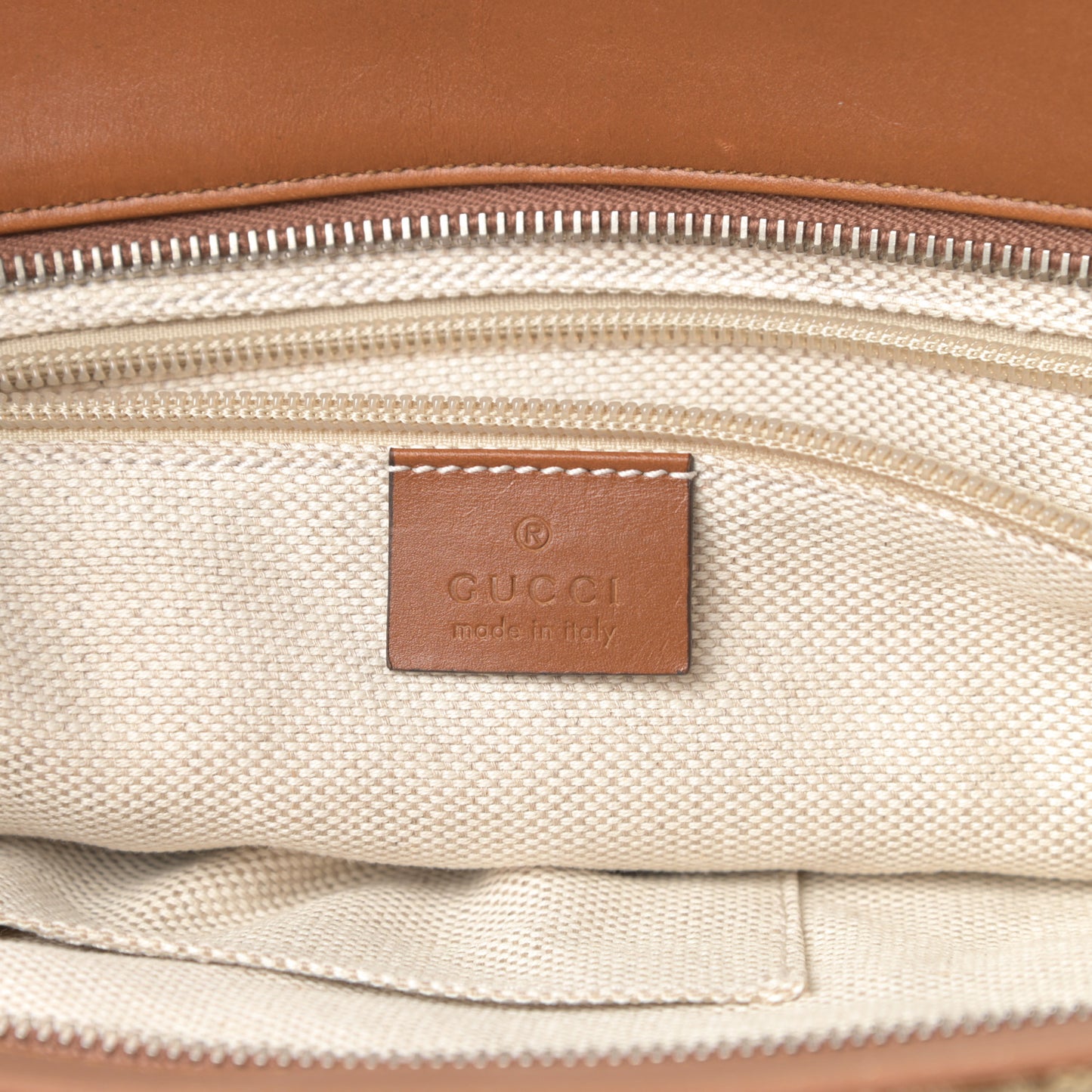 Monogram Large Original Tote Tan