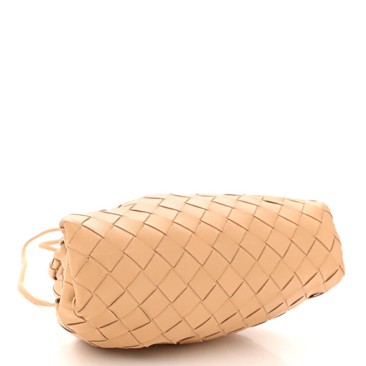 Nappa Intrecciato The Mini Pouch Almond