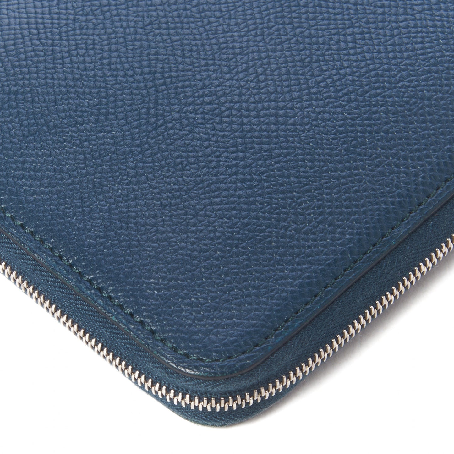 Epsom Silk'In Wallet Vert Cypress