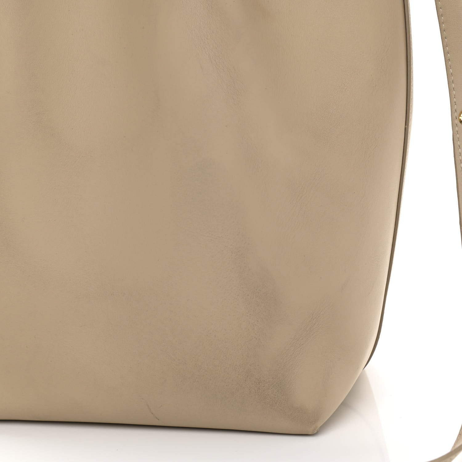 Mansur Gavriel Calfskin Bucket Bag Elefante 9 of 12