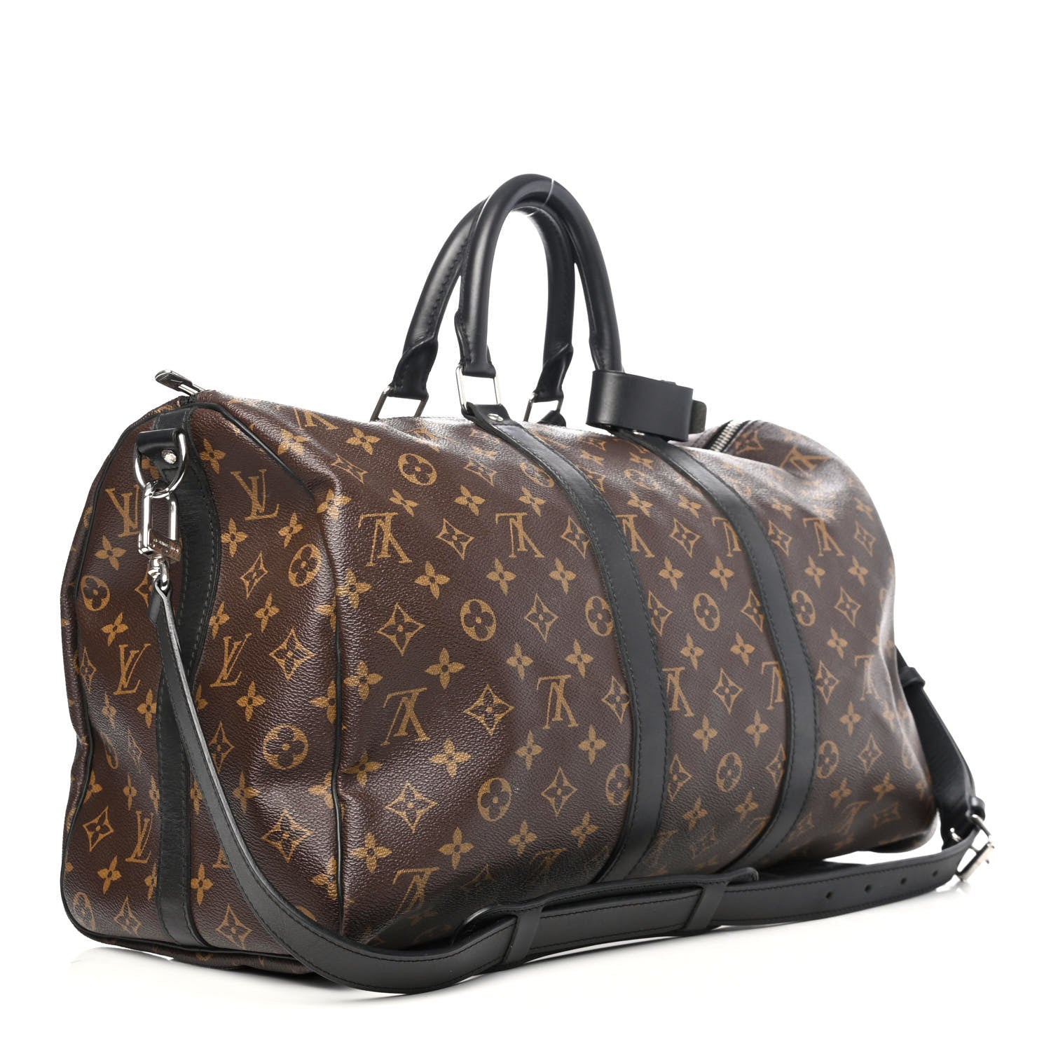 Louis Vuitton Monogram Macassar Keepall Bandouliere 45 2 of 4