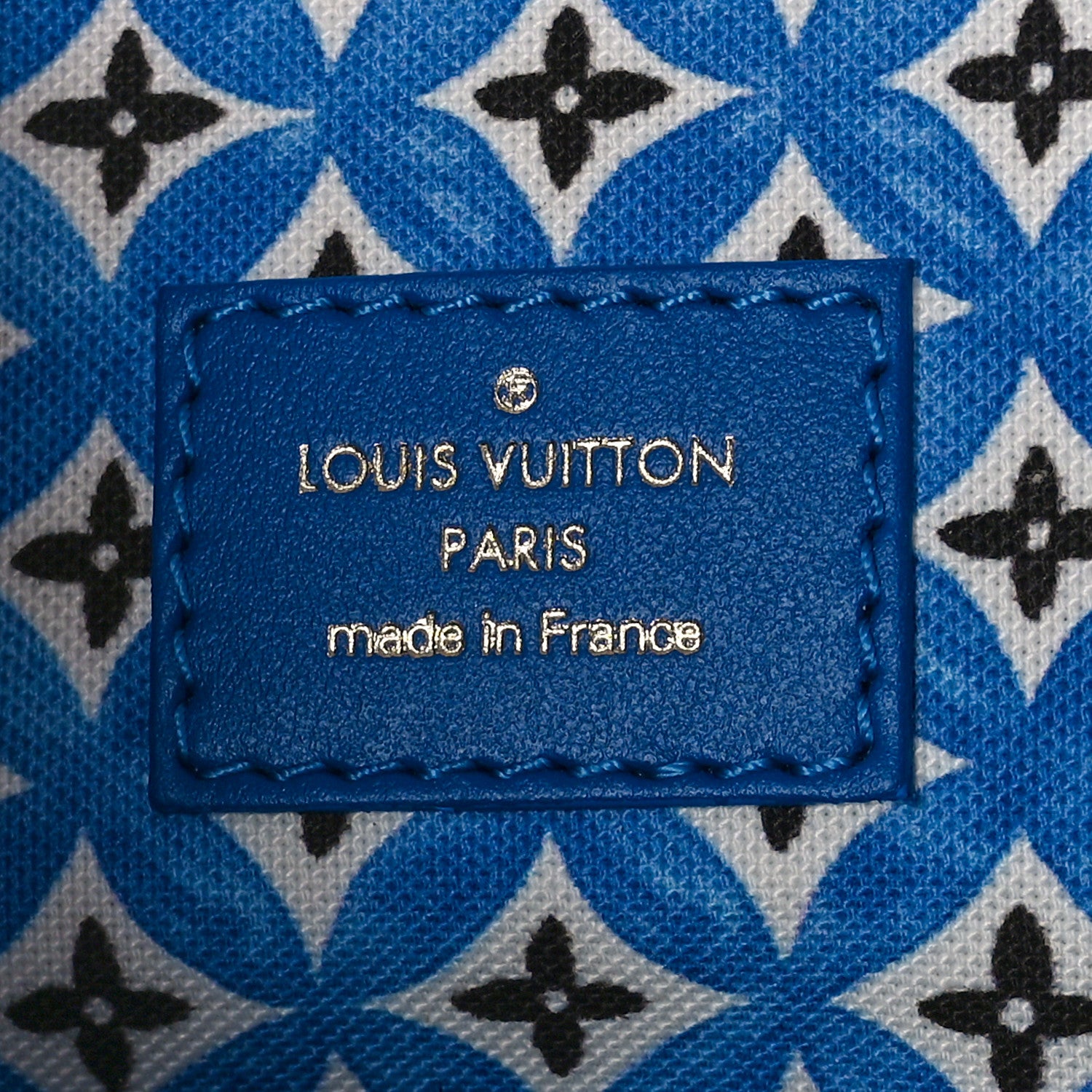 Louis Vuitton Monogram Giant By The Pool Pochette Metis MM Blue 6 of 8