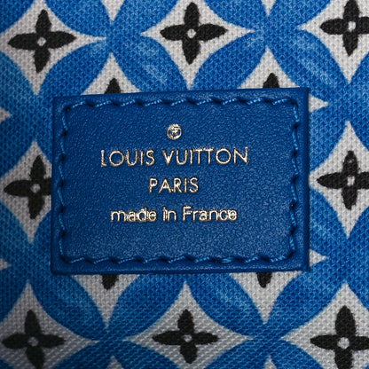 Louis Vuitton Monogram Giant By The Pool Pochette Metis MM Blue 6 of 8