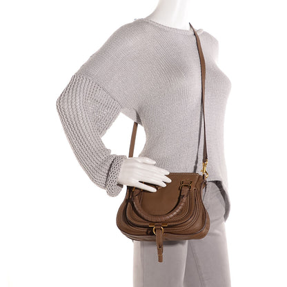 Chloe Calfskin Mini Marcie Satchel Khaki 2 of 8
