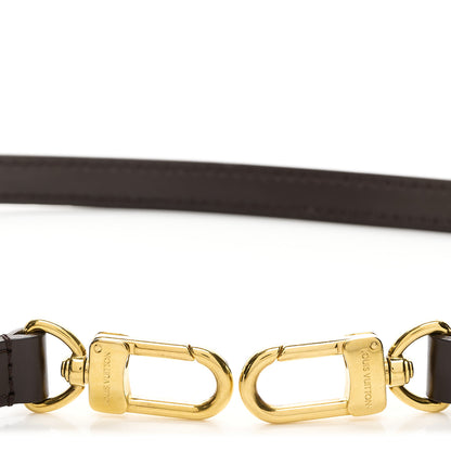 Louis Vuitton Calfskin 16mm Adjustable Shoulder Strap Ebene 10 of 12