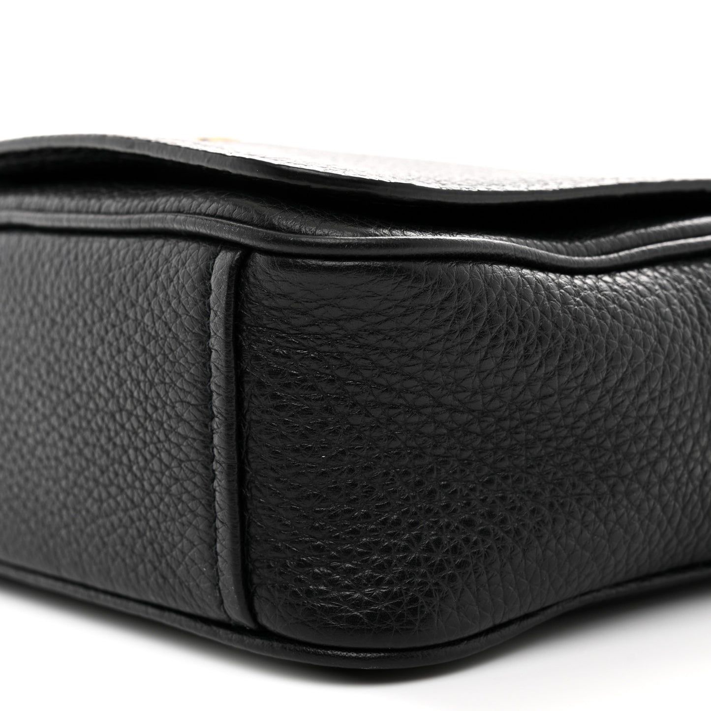 Vitello Phenix Crossbody Bag Black