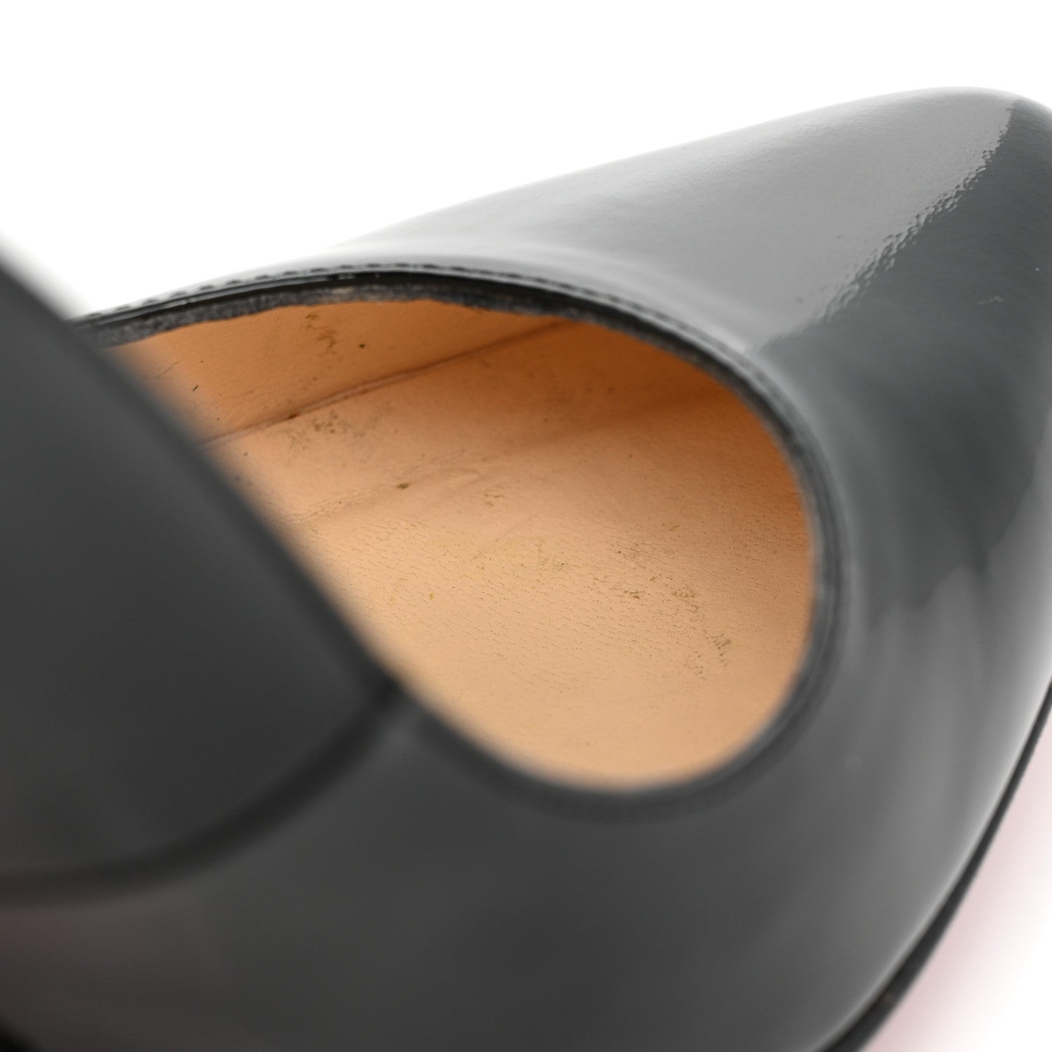 Christian Louboutin Patent Pigalle 100 Pumps 37.5 Black 9 of 12