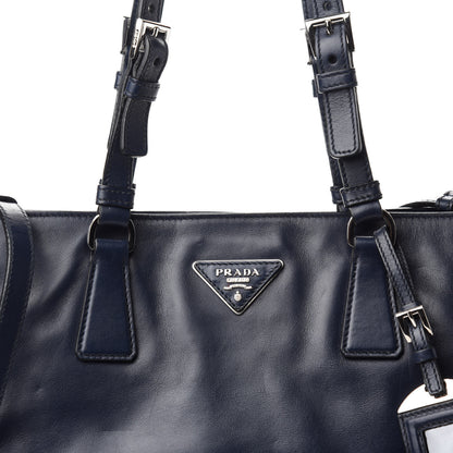Prada Soft Calf Shopping Tote Baltico 13 of 13