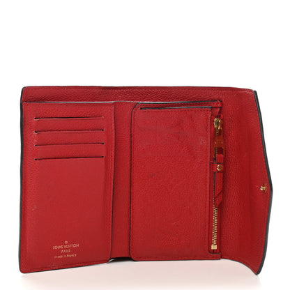 Louis Vuitton Empreinte Compact Curieuse Wallet Cherry 5 of 15