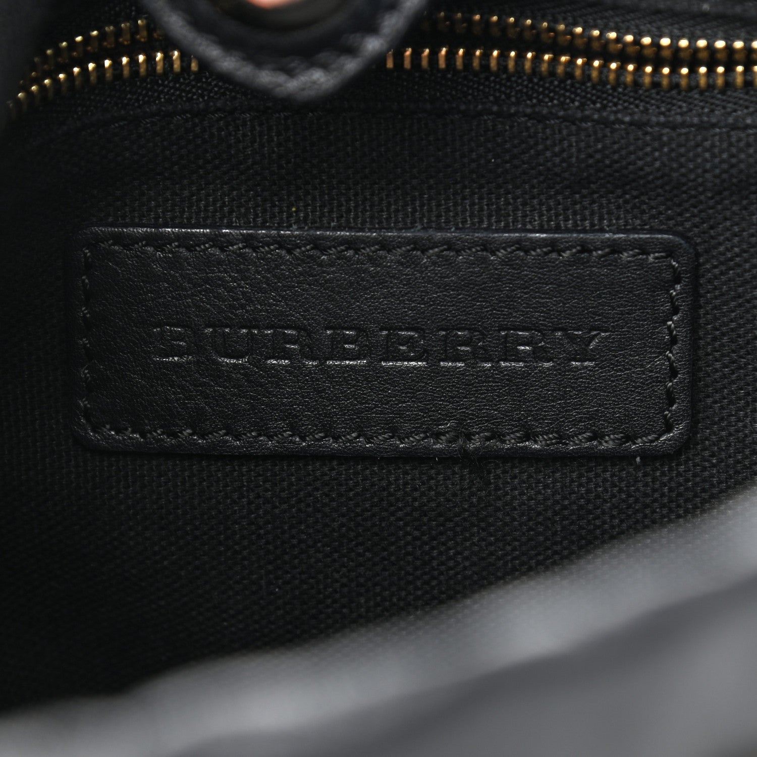 Burberry Calfskin House Check Little Crush Black 6 of 12