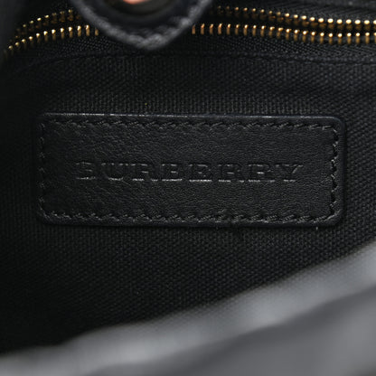 Burberry Calfskin House Check Little Crush Black 6 of 12