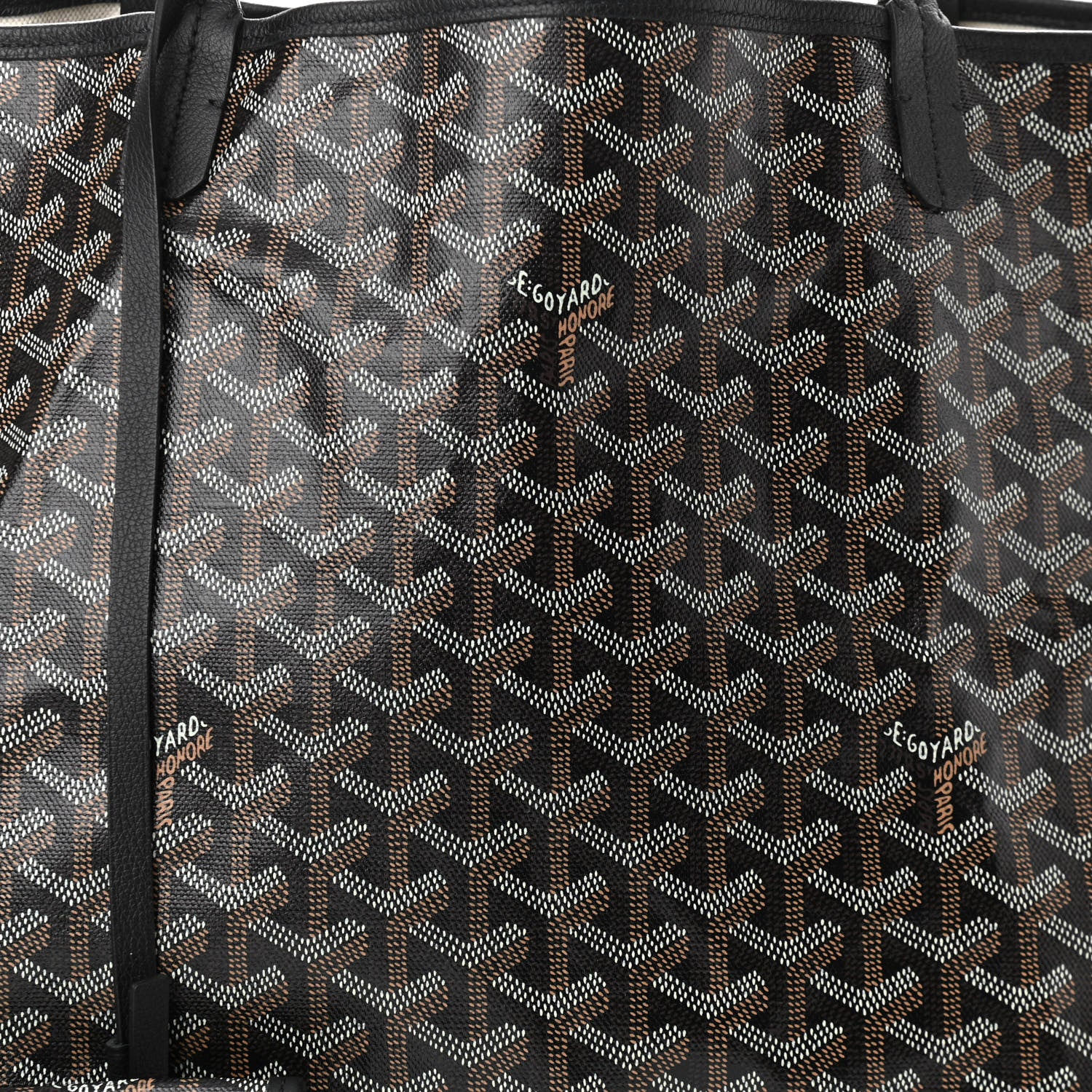 Goyard Goyardine Saint Louis GM Black 9 of 11