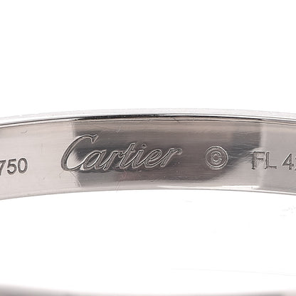 Cartier 18K White Gold LOVE Bracelet 16 4 of 8