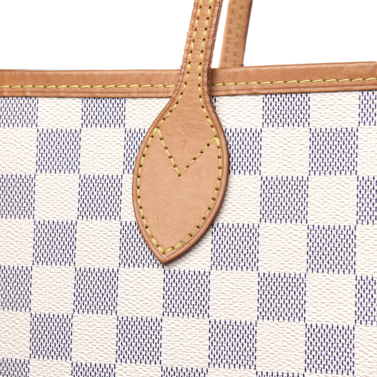 Damier Azur Neo Neverfull MM Rose Ballerine