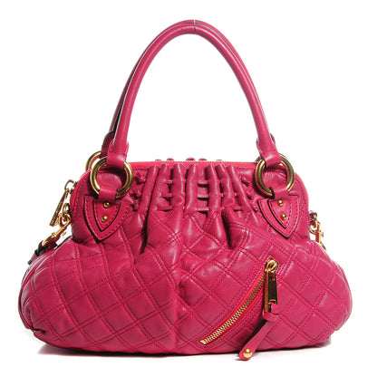 Marc Jacobs Lambskin Quilted Small Cecilia Pink 1 of 9