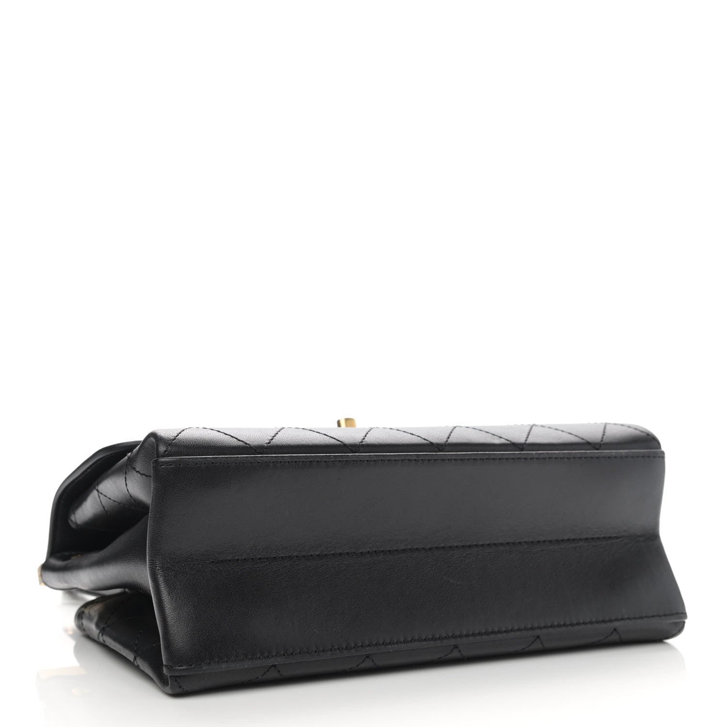Chanel Lambskin Stitched Coco Luxe Small Flap Black 4 of 13