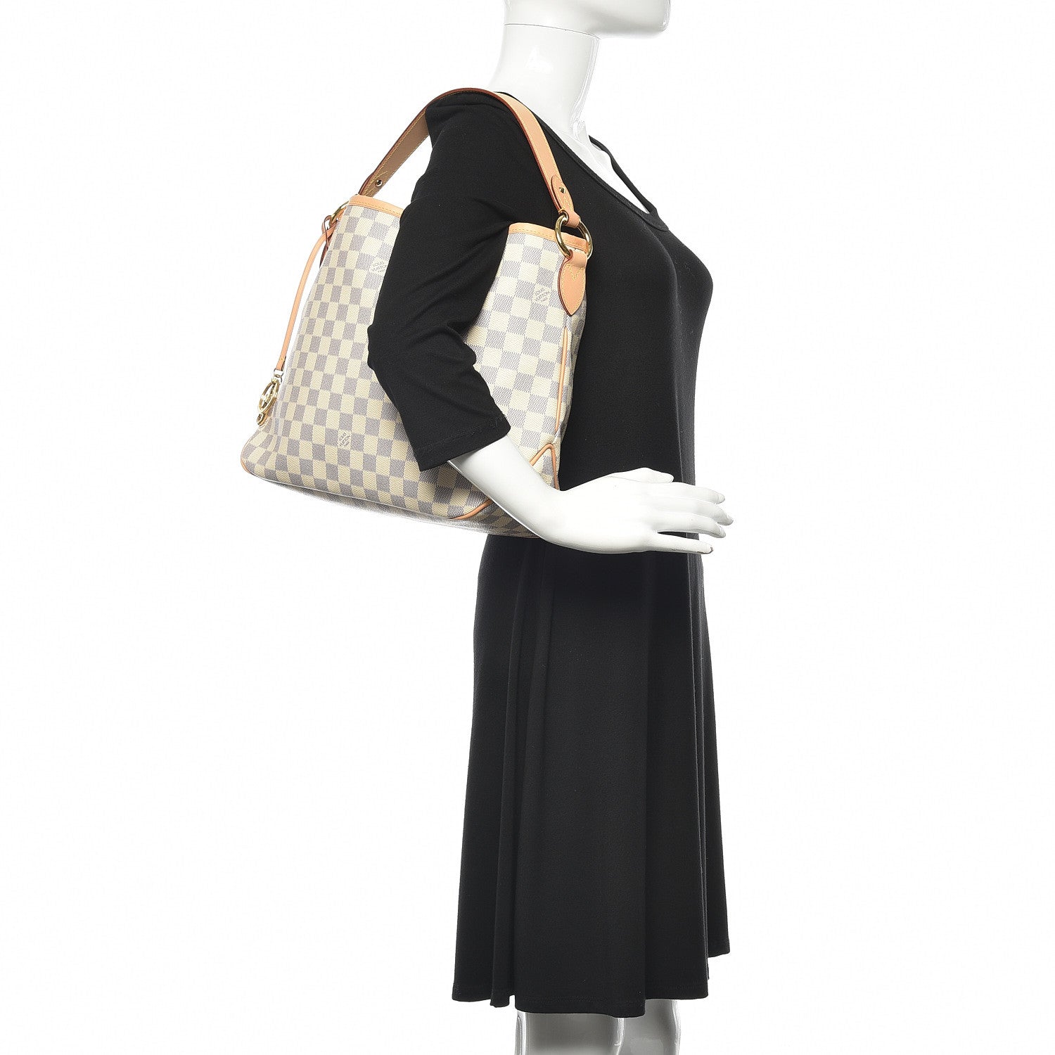 Louis Vuitton Damier Azur Delightful PM 2 of 10