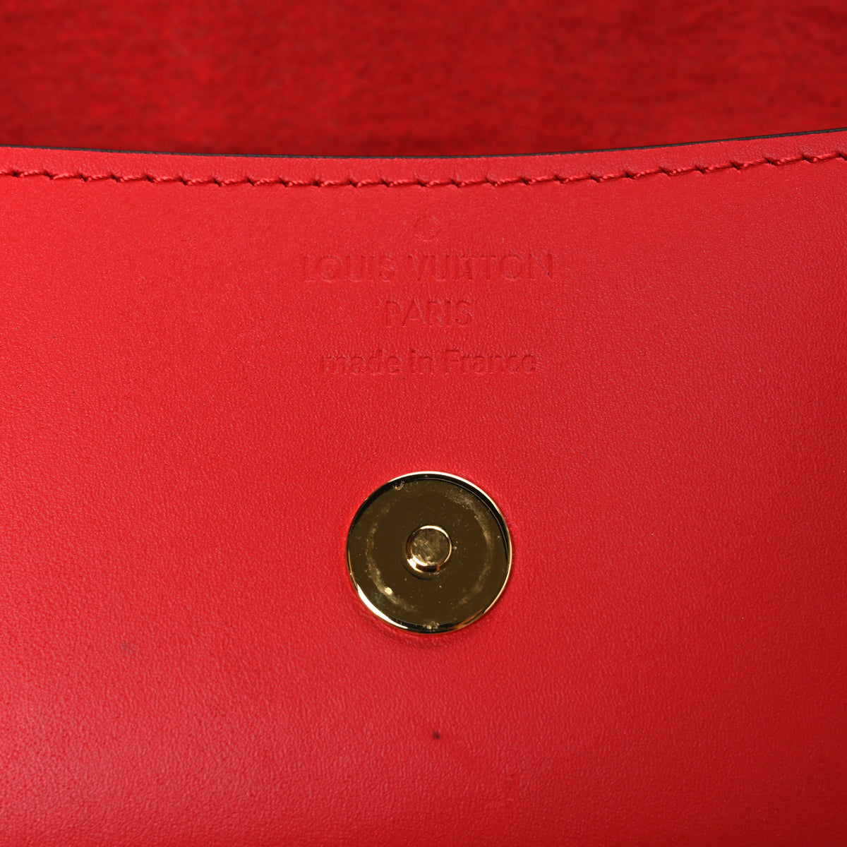 Monogram Woody Sunglass Case Rouge