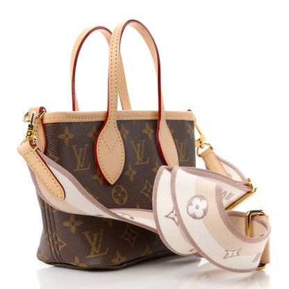 Louis Vuitton LOUIS VUITTON Monogram Neverfull BB Beige 3 of 12